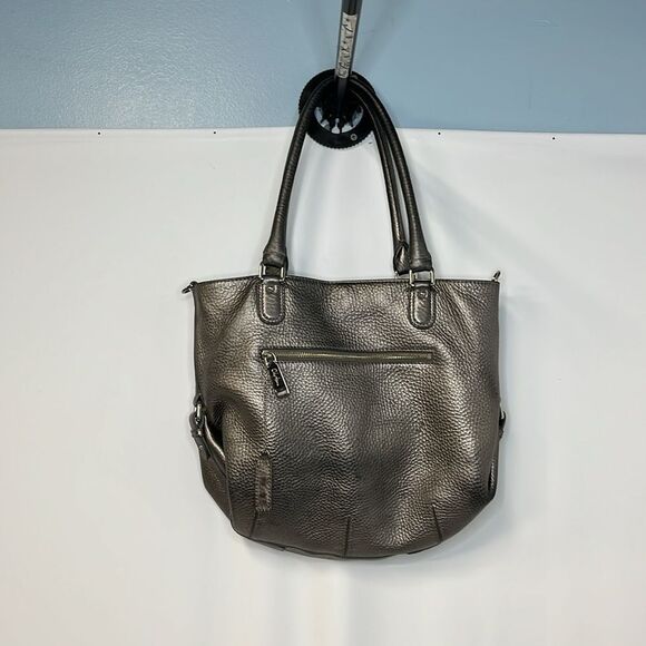 COLE HANN PEBBLED LEATHER TOTE BAG FTL-04-197 - Picture 2 of 11